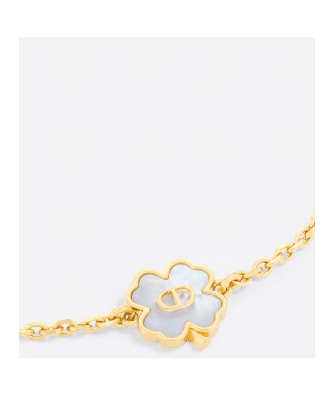 CHRISTIAN DIOR Золотая металлическая подвеска, фото 2