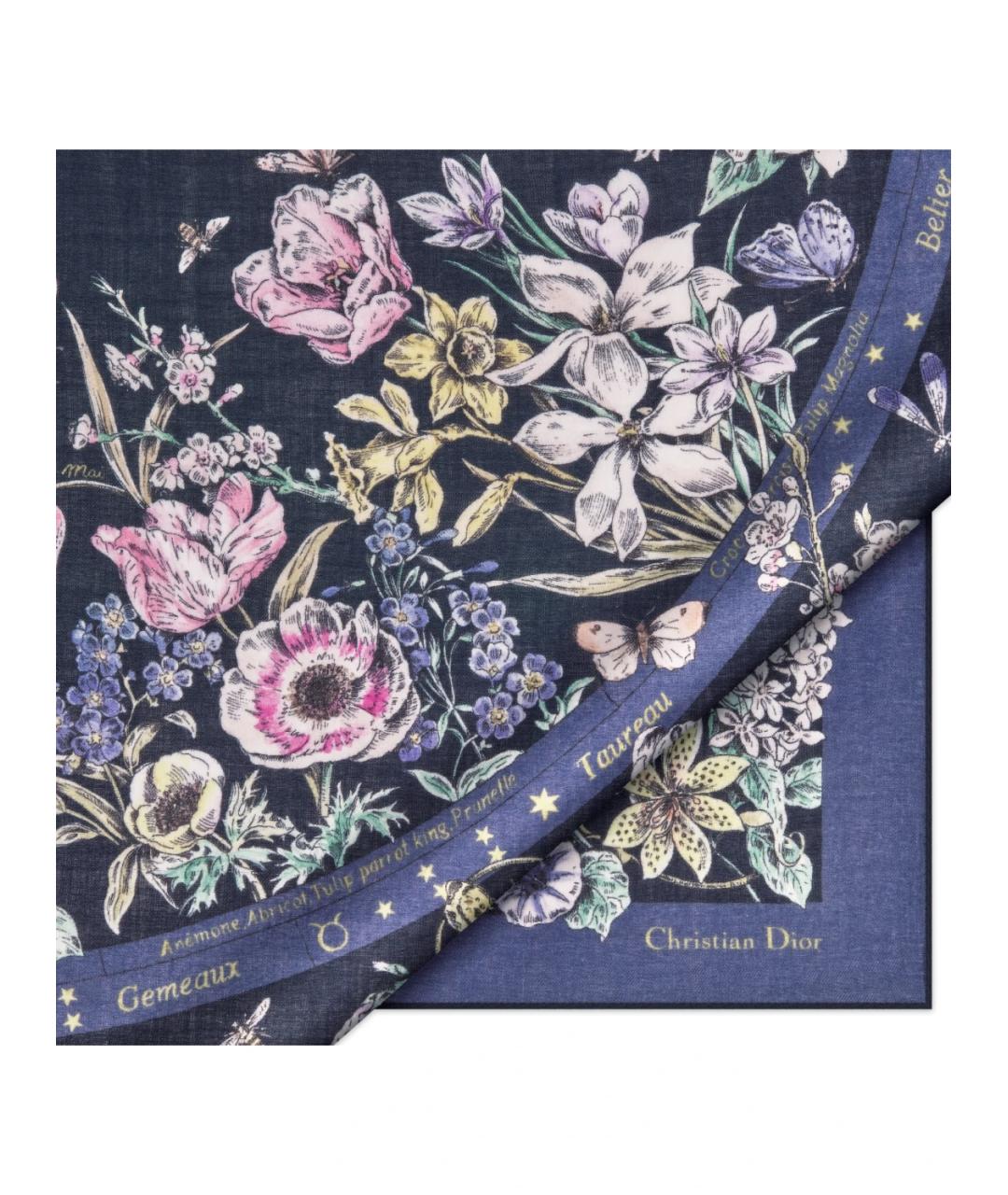 CHRISTIAN DIOR Мульти кашемировый платок, фото 2