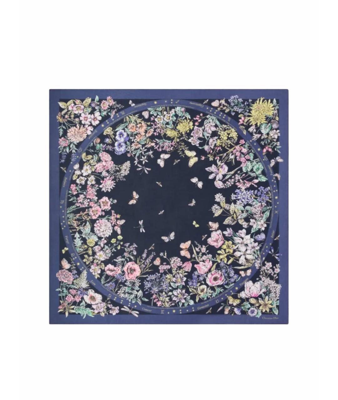 CHRISTIAN DIOR Мульти кашемировый платок, фото 1