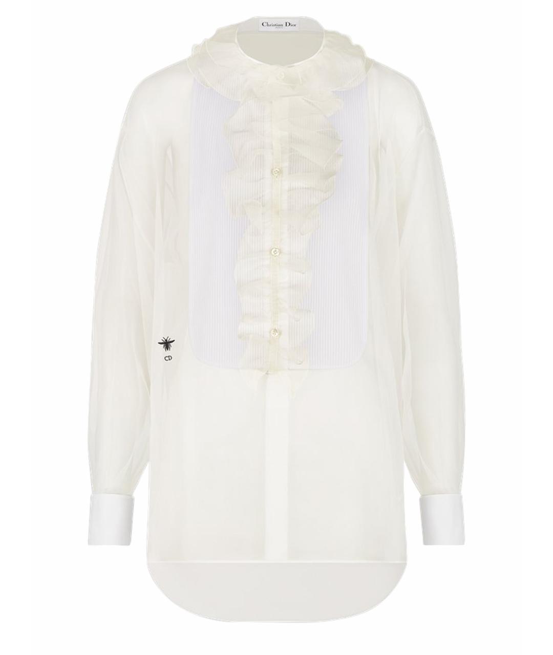 CHRISTIAN DIOR Белая блузы, фото 1