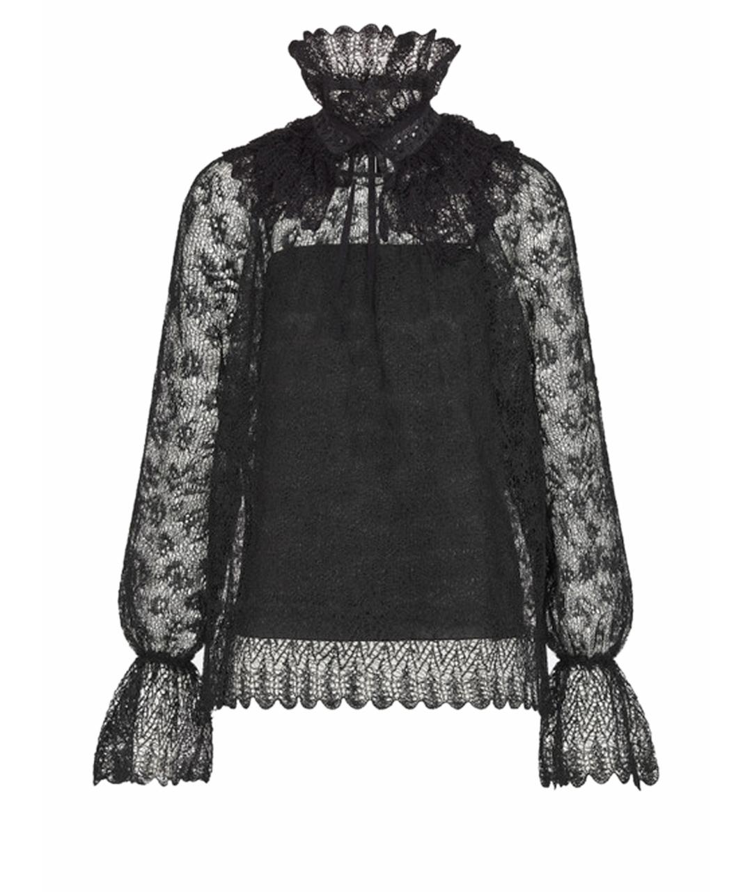 CHRISTIAN DIOR Черная блузы, фото 1