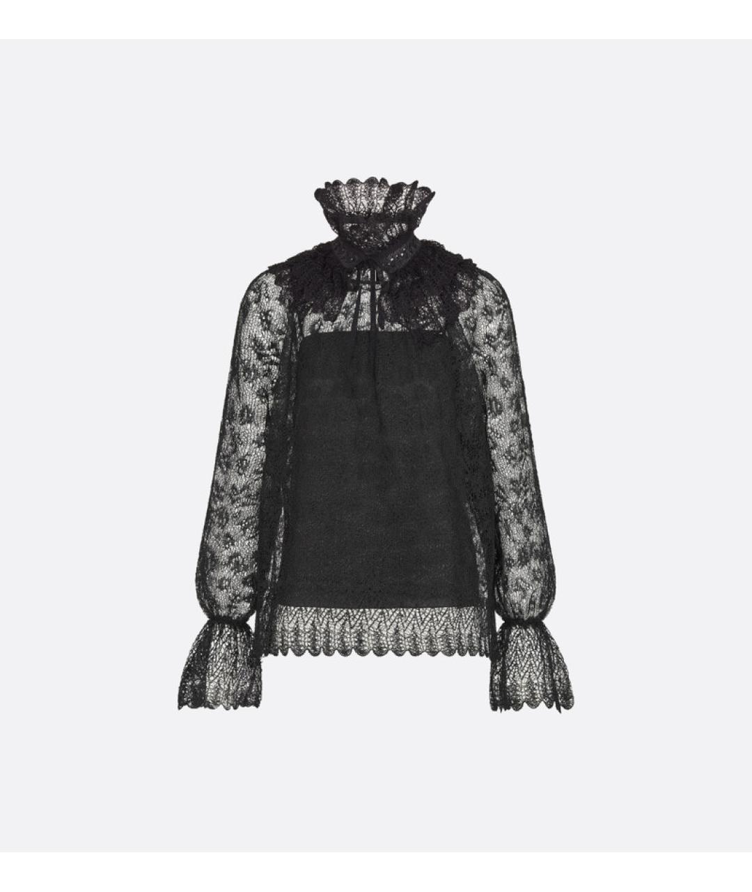CHRISTIAN DIOR Черная блузы, фото 4