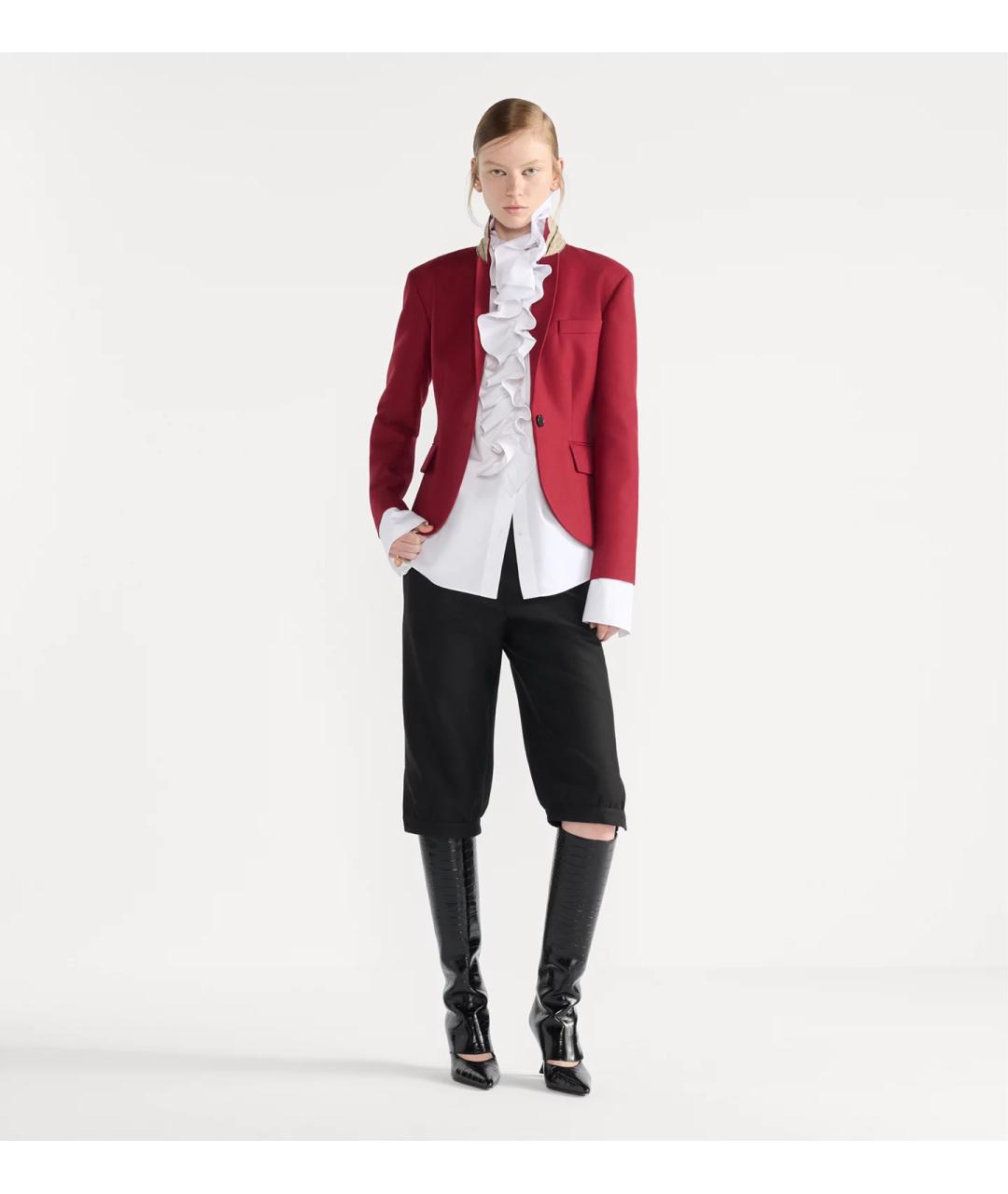 CHRISTIAN DIOR Белая хлопковая рубашка, фото 2