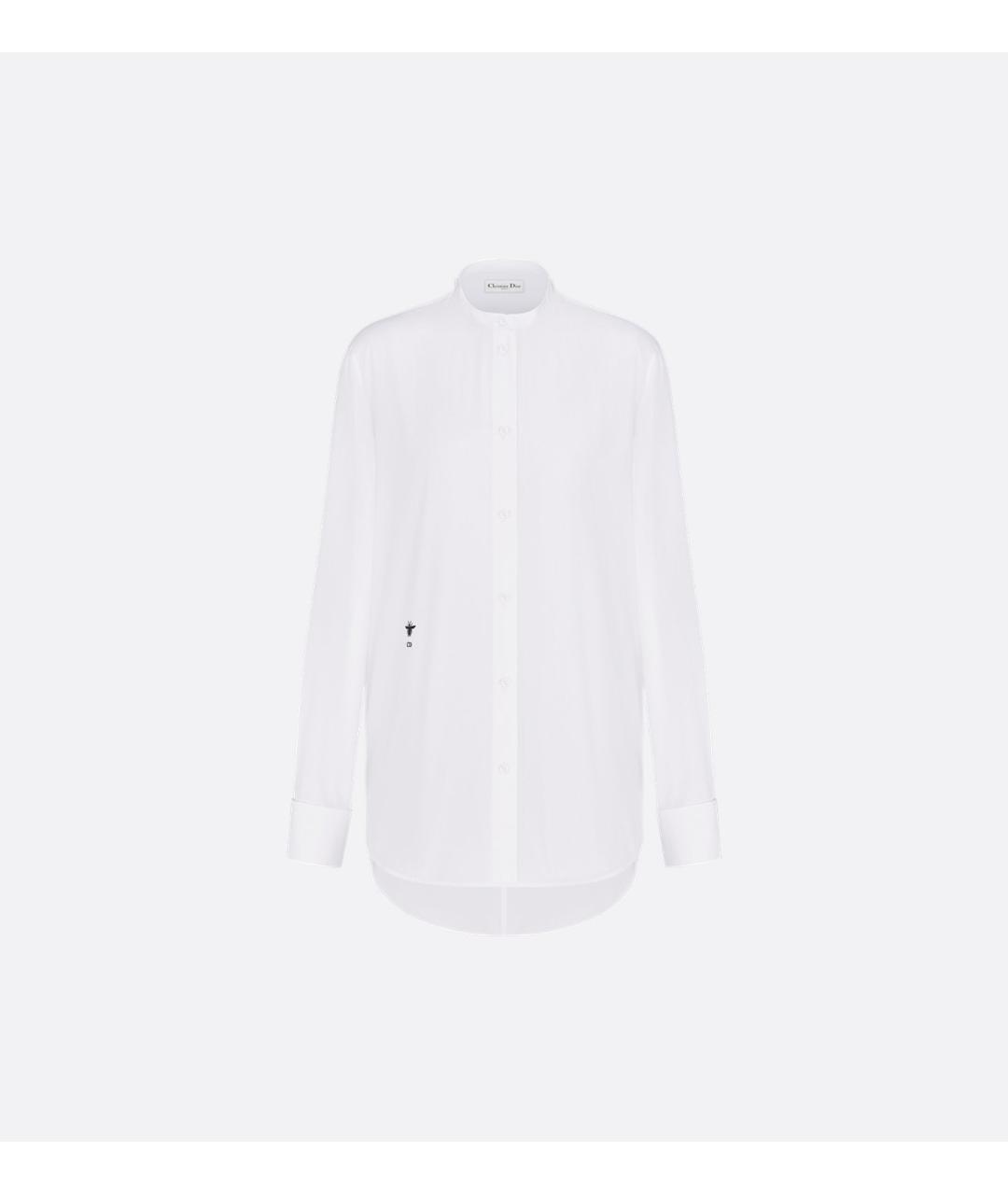 CHRISTIAN DIOR Белая хлопковая рубашка, фото 5