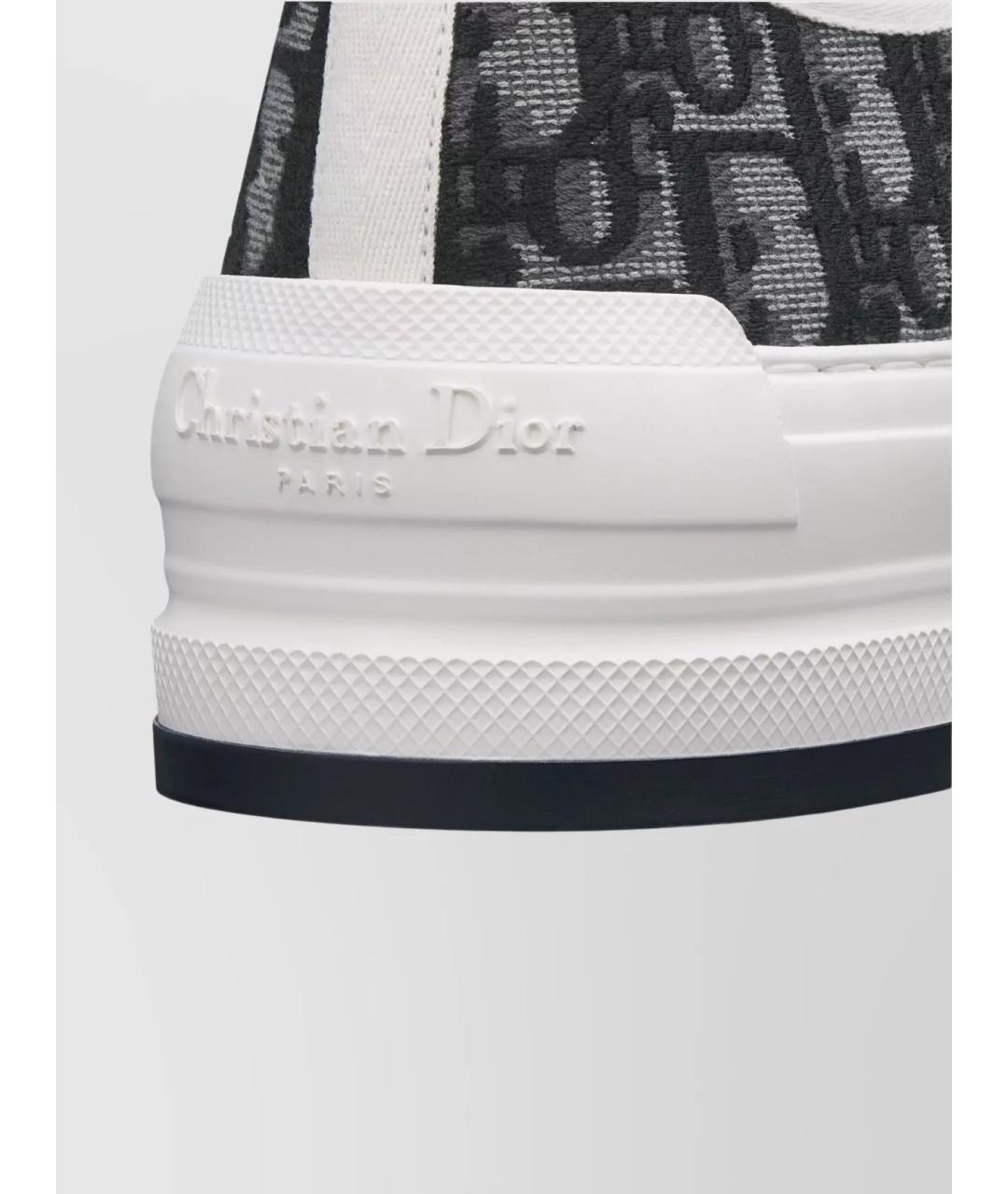 CHRISTIAN DIOR Мульти текстильные кеды, фото 2