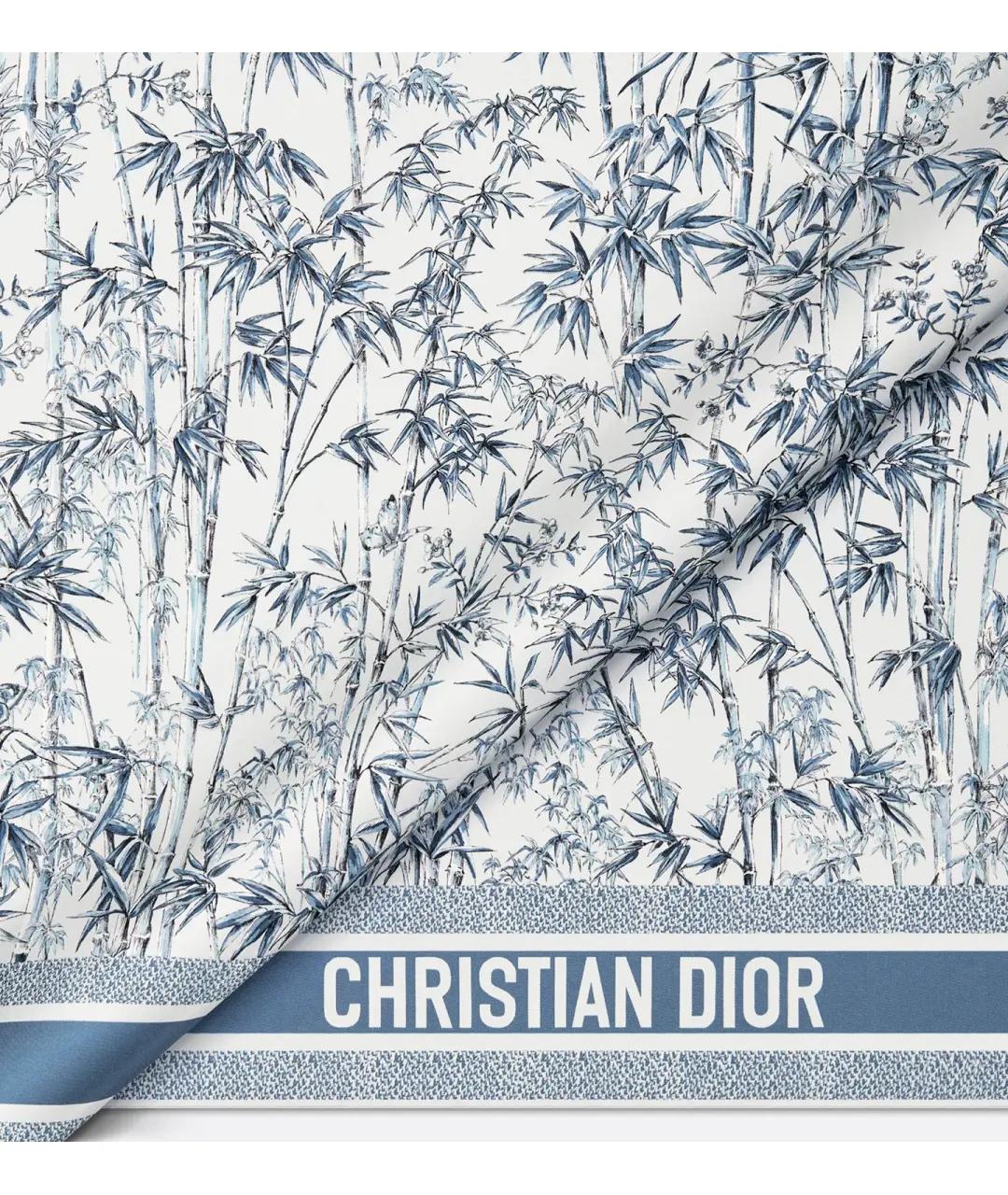 CHRISTIAN DIOR Синий платок, фото 2