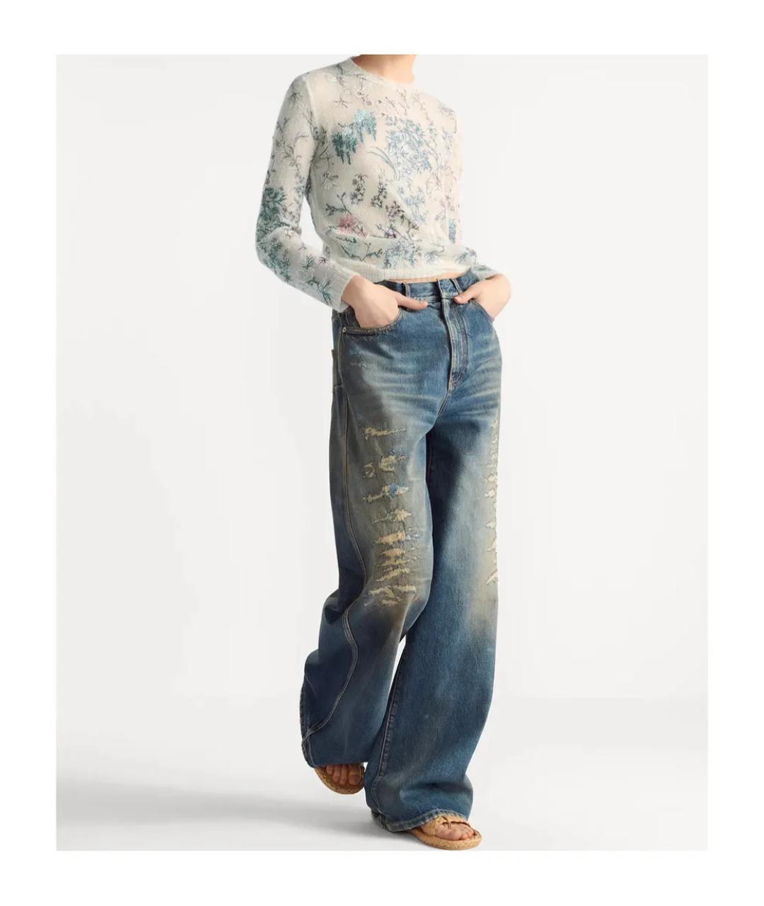 CHRISTIAN DIOR Белый джемпер / свитер, фото 2