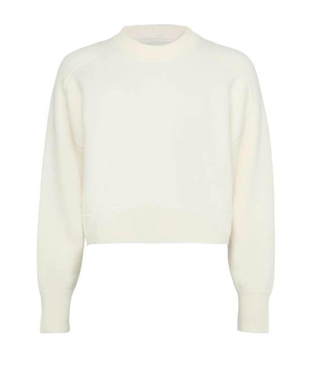 LOULOU DE SAISON Белый кашемировый джемпер / свитер, фото 1