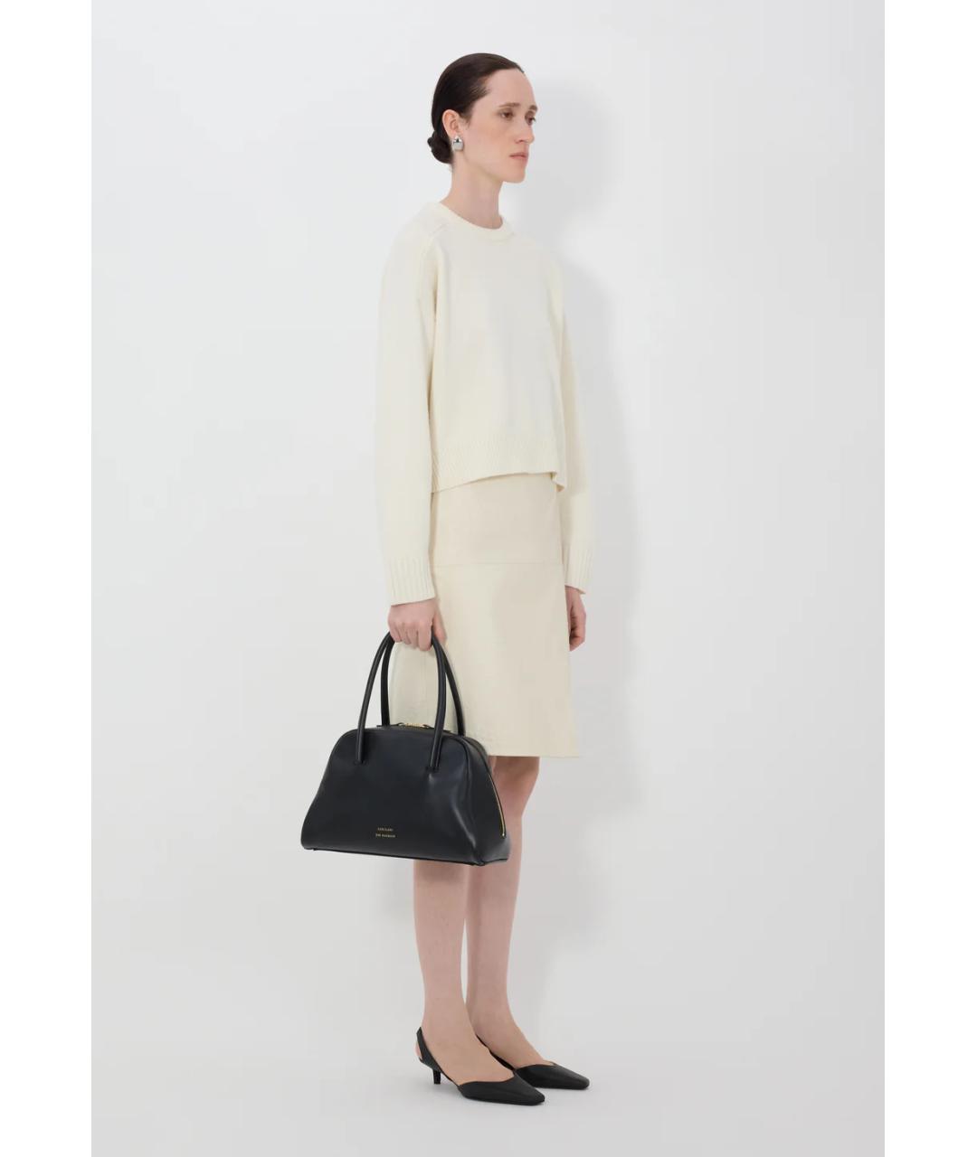 LOULOU DE SAISON Белый шерстяной джемпер / свитер, фото 3