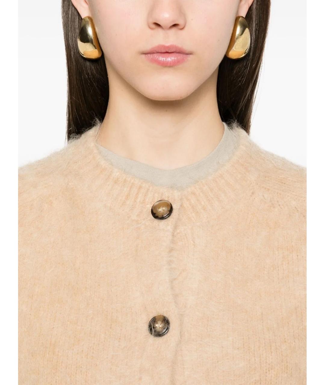 LOULOU DE SAISON Бежевый кардиган, фото 5