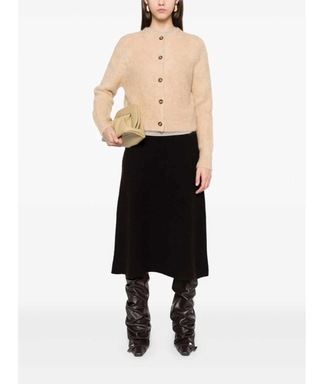 LOULOU DE SAISON Бежевый кардиган, фото 2
