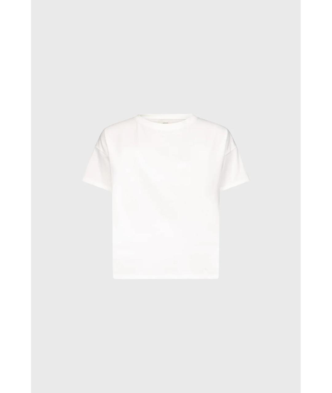 LOULOU DE SAISON Белая хлопковая футболка, фото 6