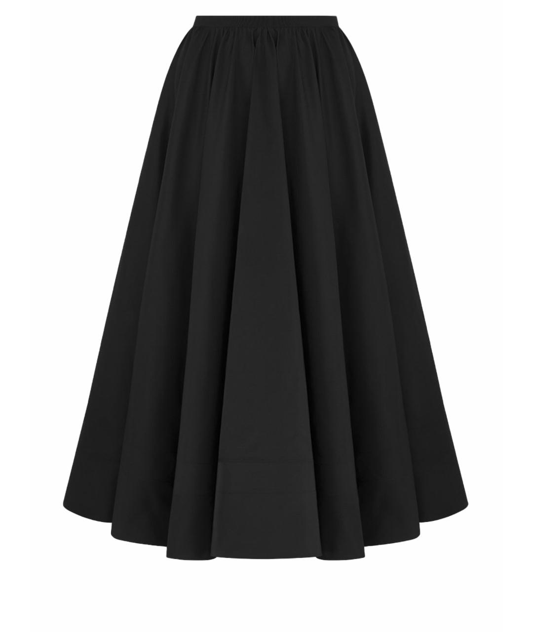CHRISTIAN DIOR Черная юбка миди, фото 1