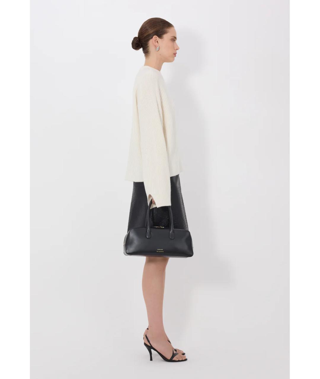 LOULOU DE SAISON Белый кашемировый джемпер / свитер, фото 3