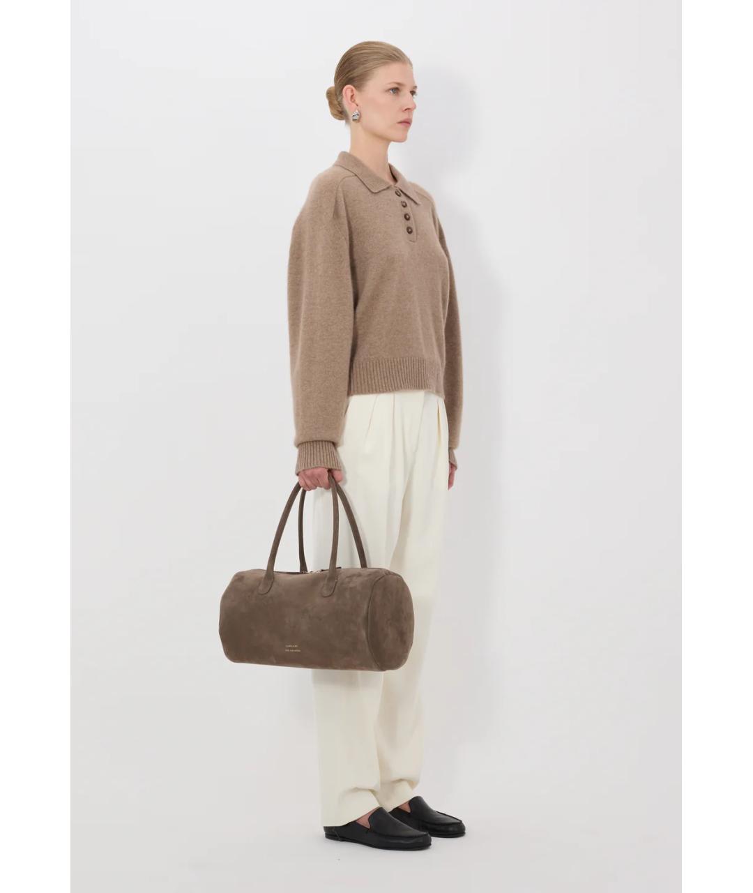 LOULOU DE SAISON Бежевый кашемировый джемпер / свитер, фото 2