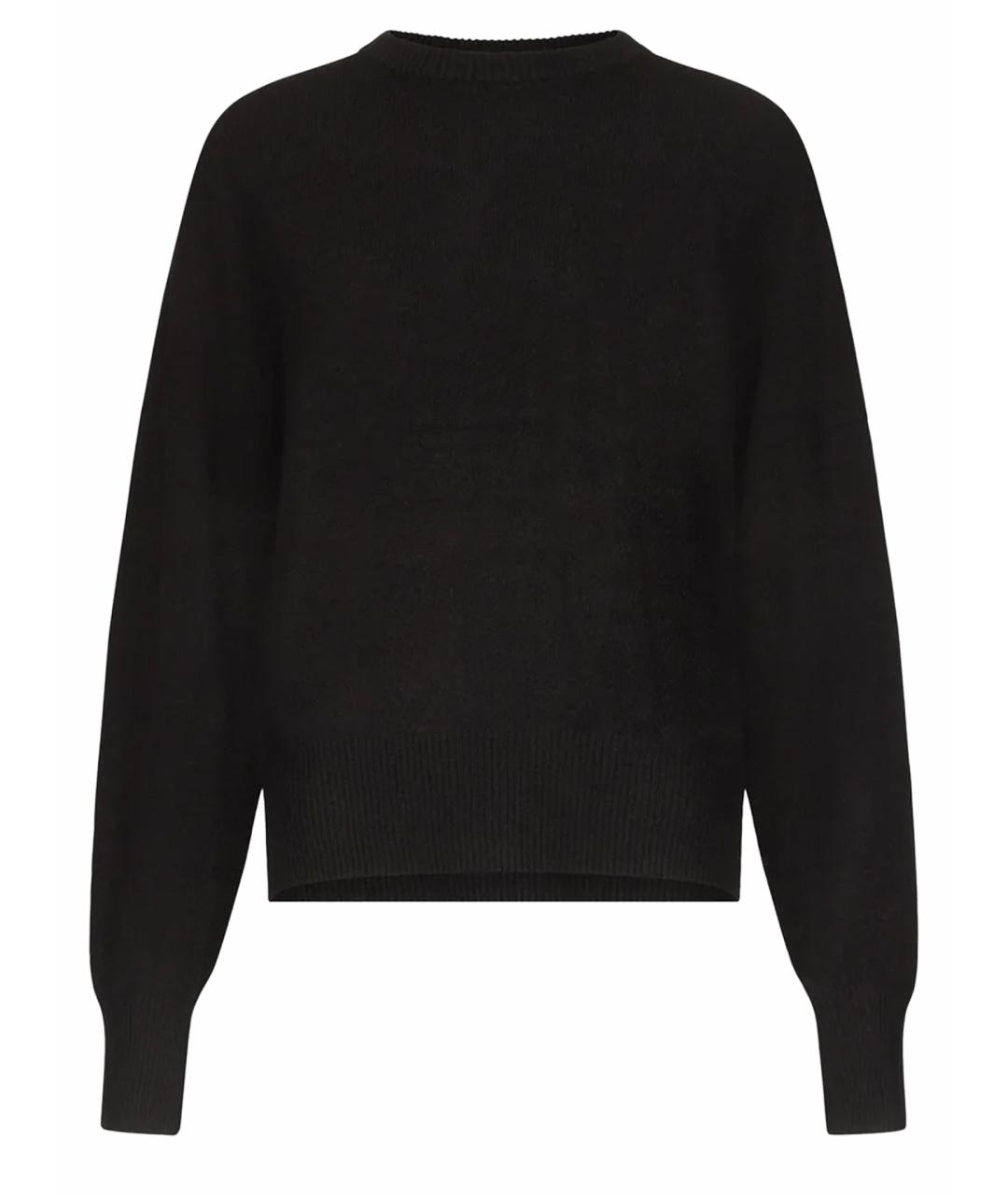 LOULOU DE SAISON Черный кашемировый джемпер / свитер, фото 1