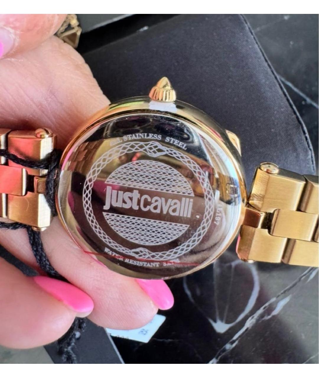 JUST CAVALLI Золотые часы, фото 3