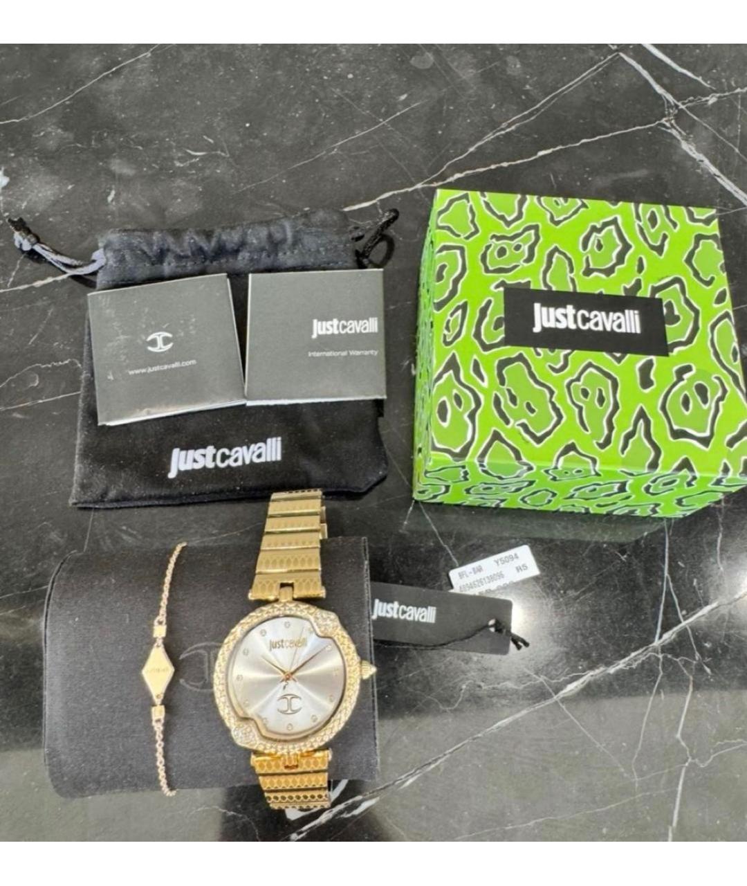 JUST CAVALLI Золотые часы, фото 5