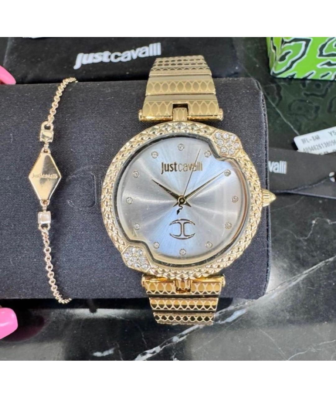 JUST CAVALLI Золотые часы, фото 6