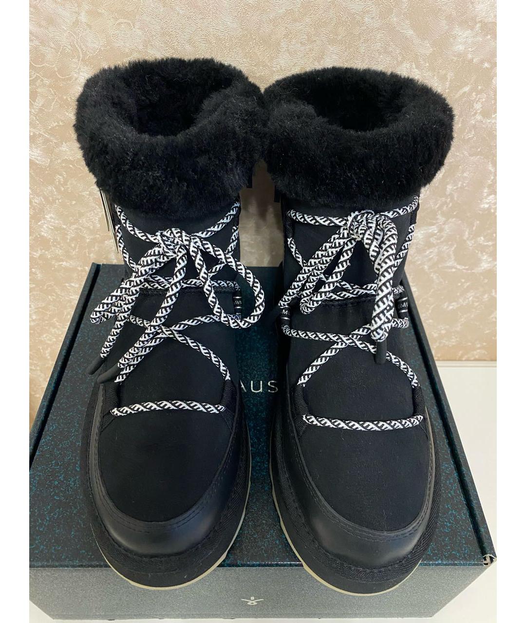 EMU Черные замшевые полусапоги, фото 2