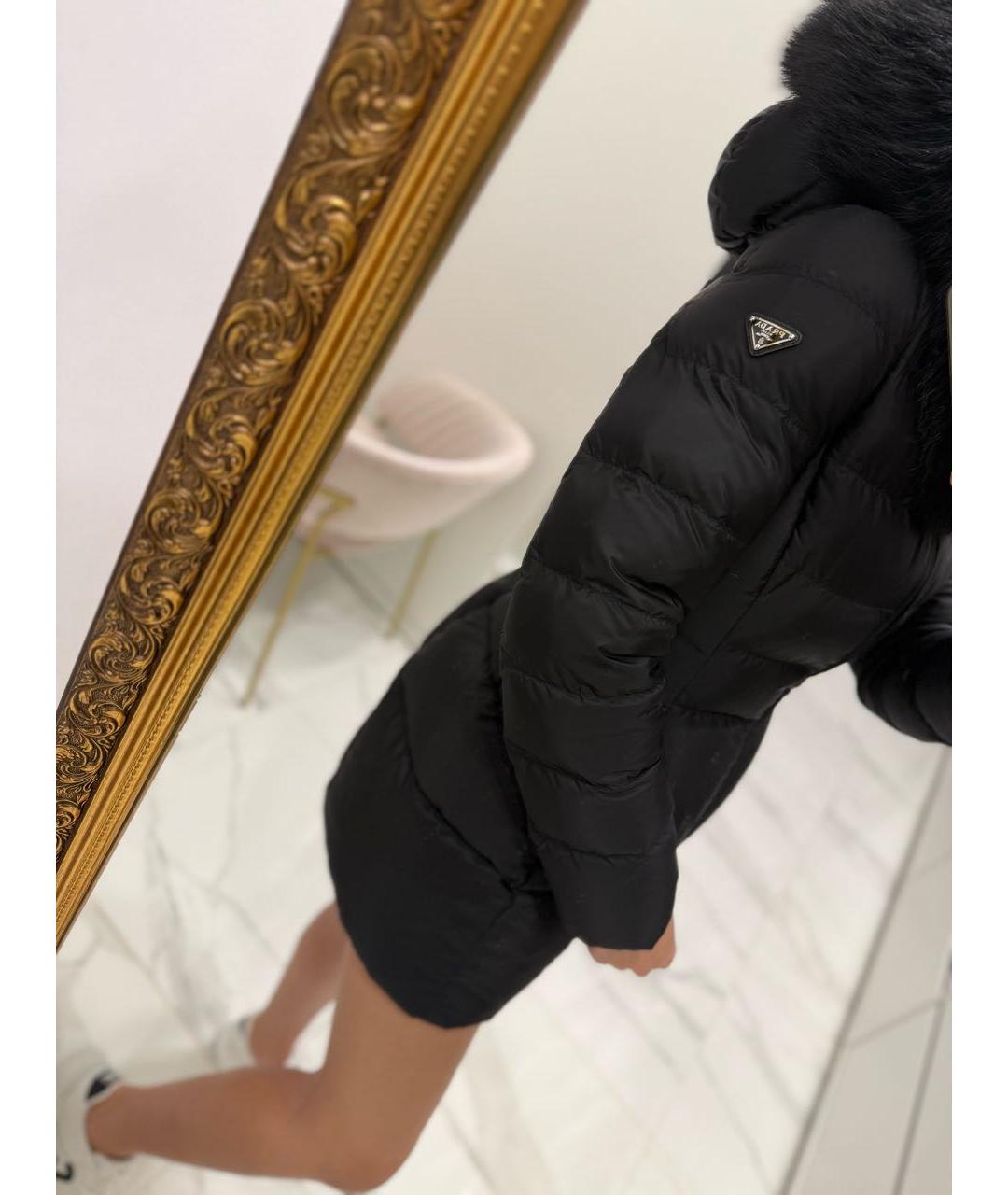PRADA Черный пуховик, фото 6