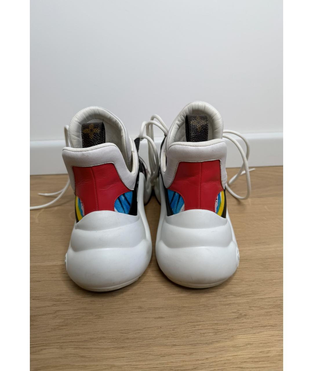 LOUIS VUITTON Мульти текстильные кроссовки, фото 6