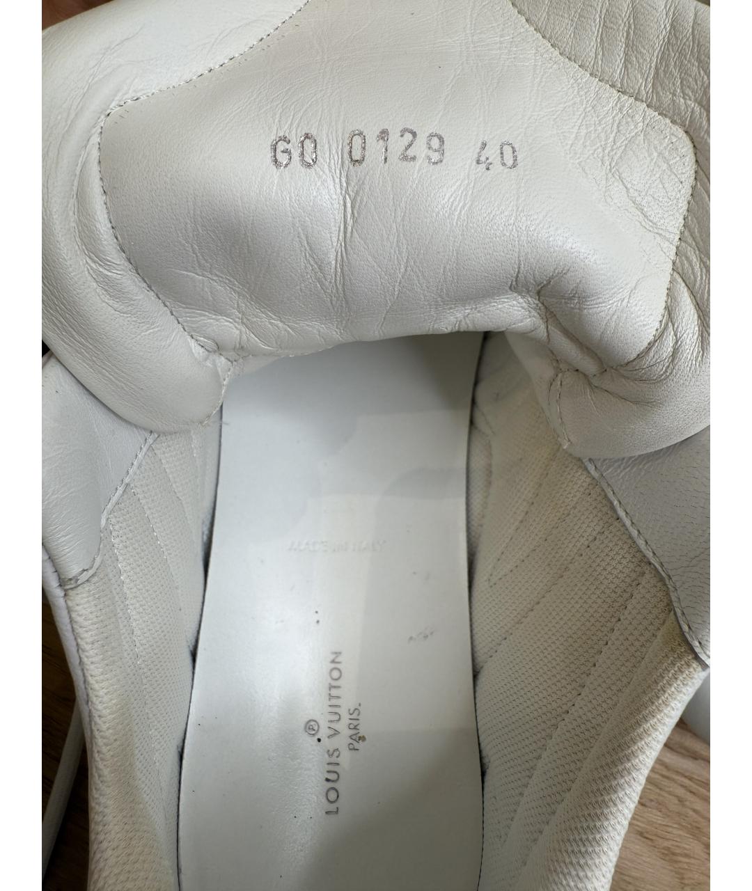 LOUIS VUITTON Мульти текстильные кроссовки, фото 4