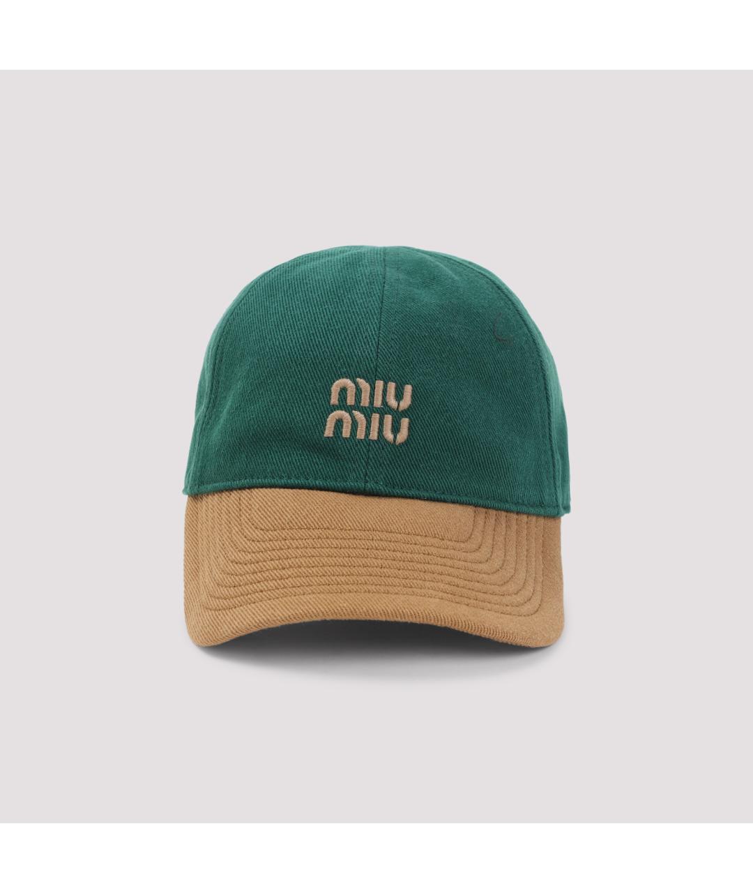 MIU MIU Мульти хлопковая кепка, фото 2