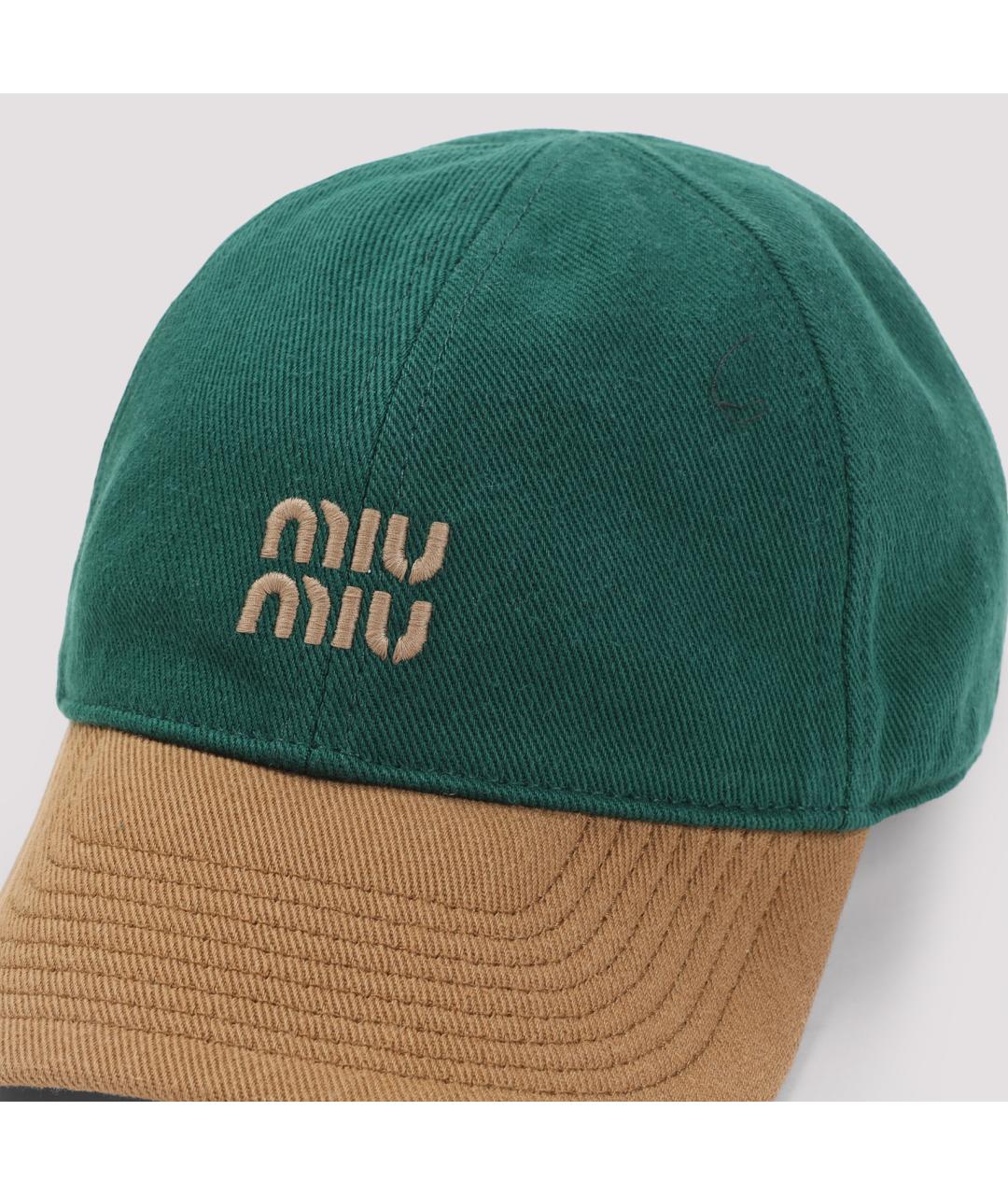 MIU MIU Мульти хлопковая кепка, фото 5