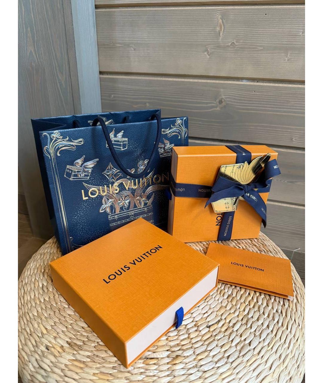 LOUIS VUITTON Коричневый кожаный ремень, фото 3