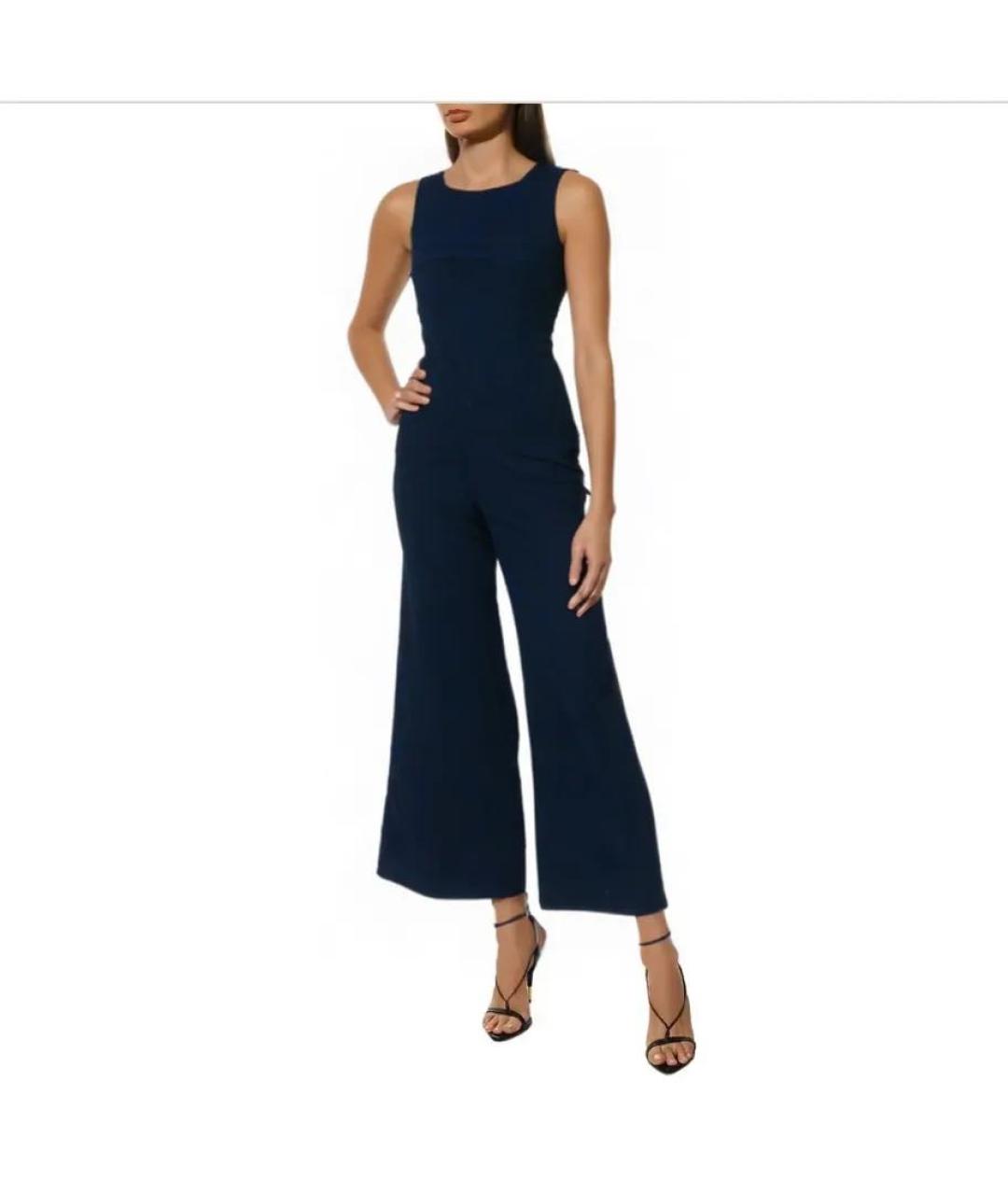 CHANEL Темно-синий хлопковый комбинезон, фото 6