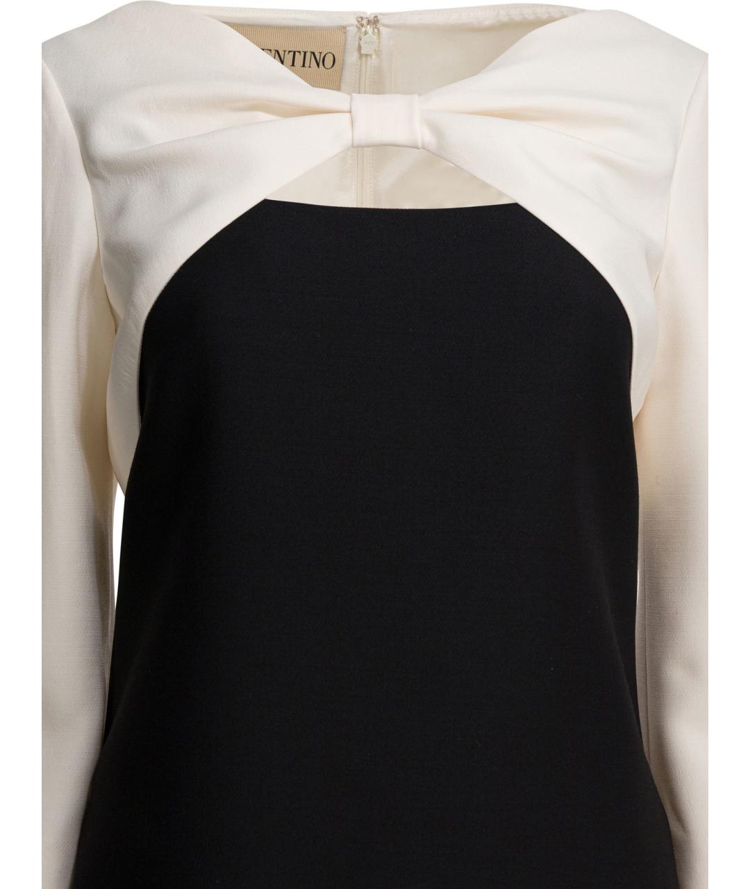 VALENTINO Мульти шерстяное платье, фото 3