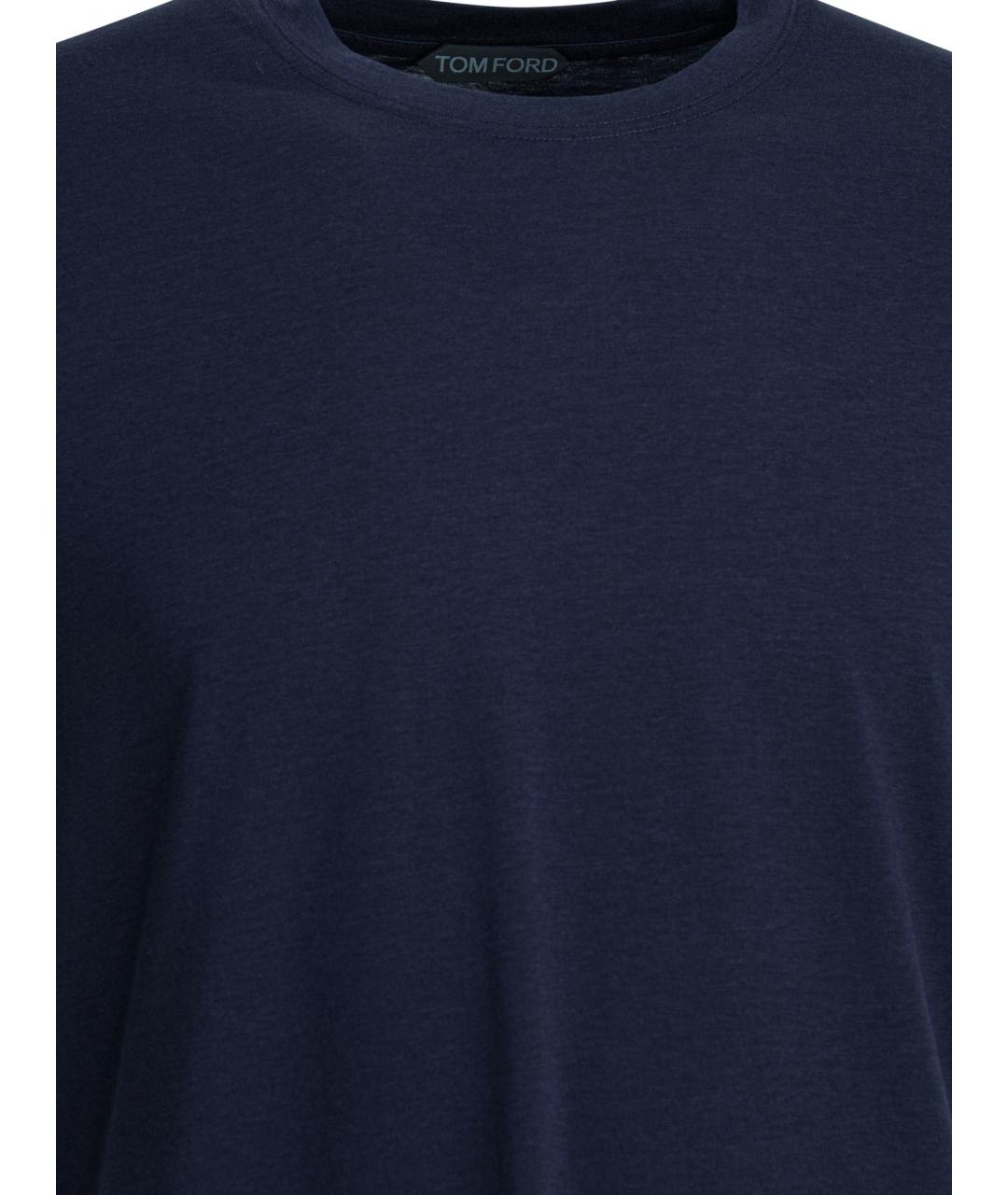 TOM FORD Синяя футболка, фото 4