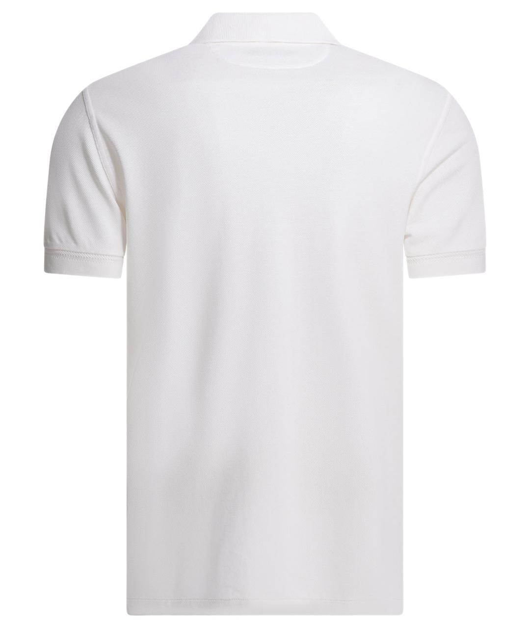 TOM FORD Белое поло с коротким рукавом, фото 2