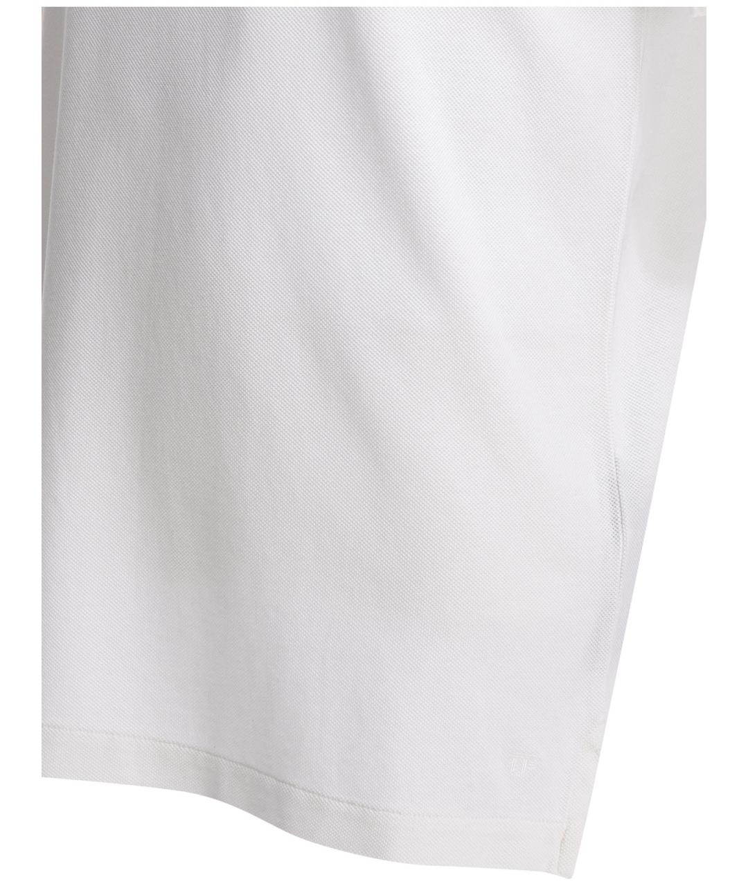 TOM FORD Белое поло с коротким рукавом, фото 4