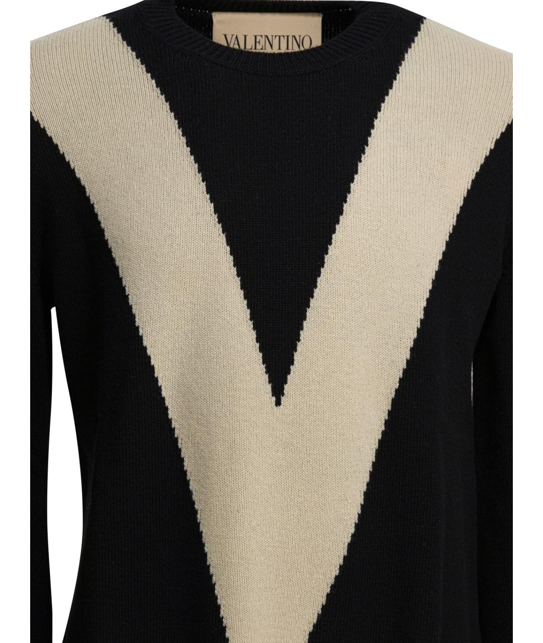 VALENTINO Мульти шерстяной джемпер / свитер, фото 3