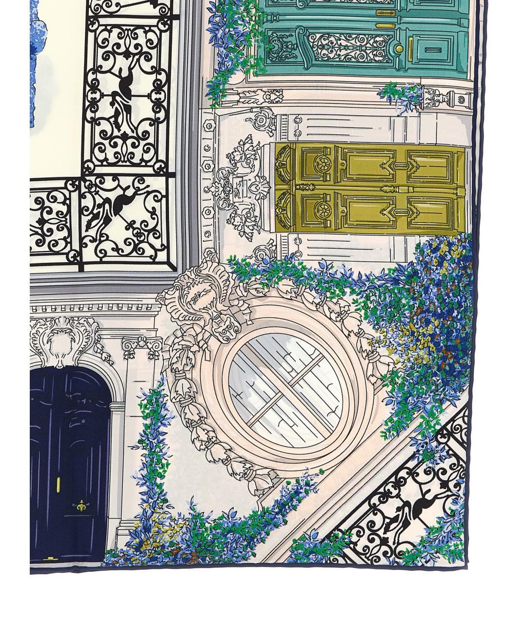 LONGCHAMP Мульти шелковый шарф, фото 2