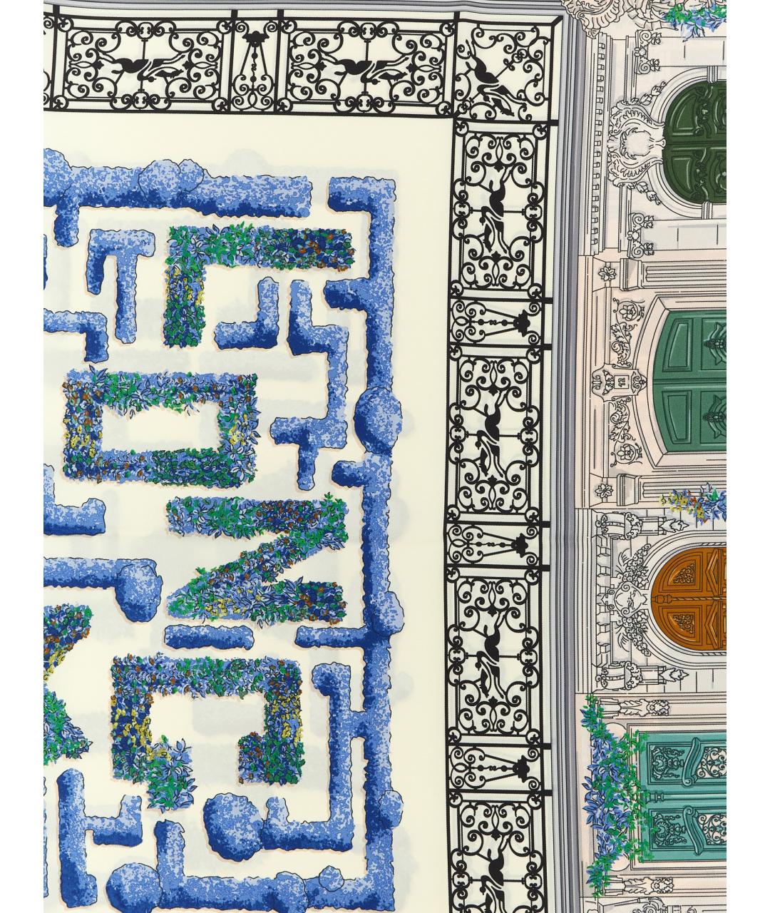 LONGCHAMP Мульти шелковый шарф, фото 3