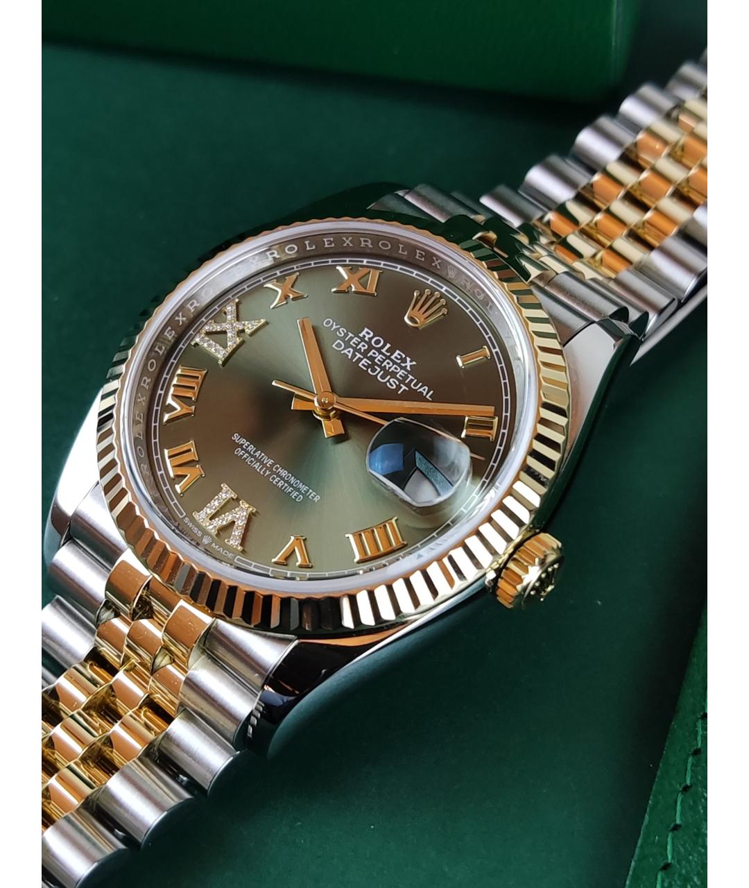 ROLEX Мульти часы из желтого золота, фото 2
