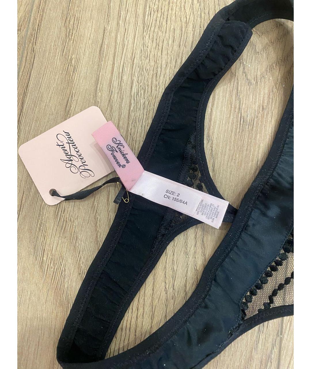 AGENT PROVOCATEUR Черные трусы, фото 3