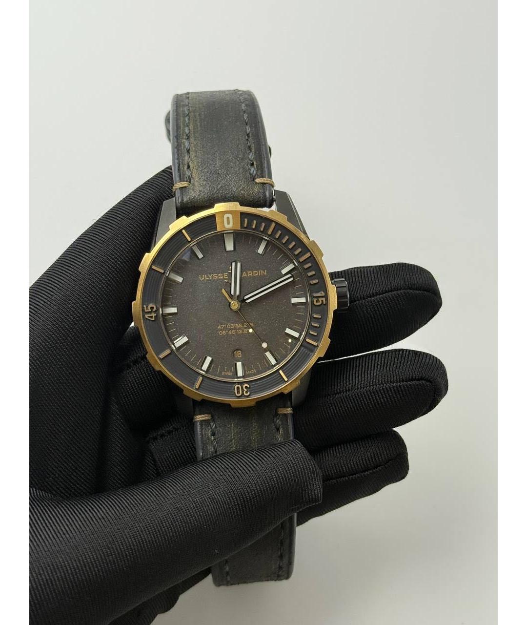 Ulysse Nardin Мульти часы из желтого золота, фото 2