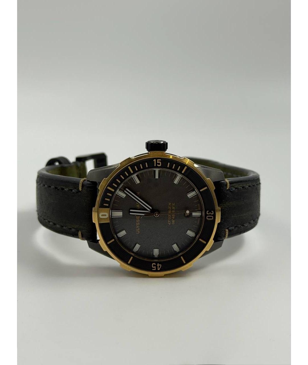 Ulysse Nardin Мульти часы из желтого золота, фото 4