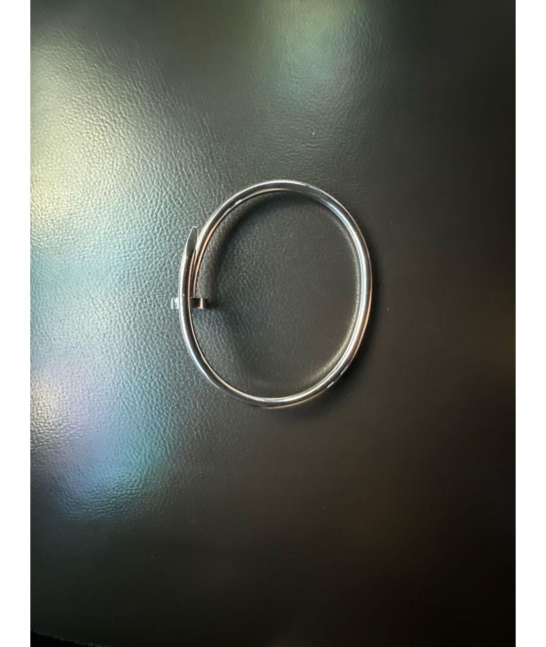 CARTIER Серебрянный браслет из белого золота, фото 2