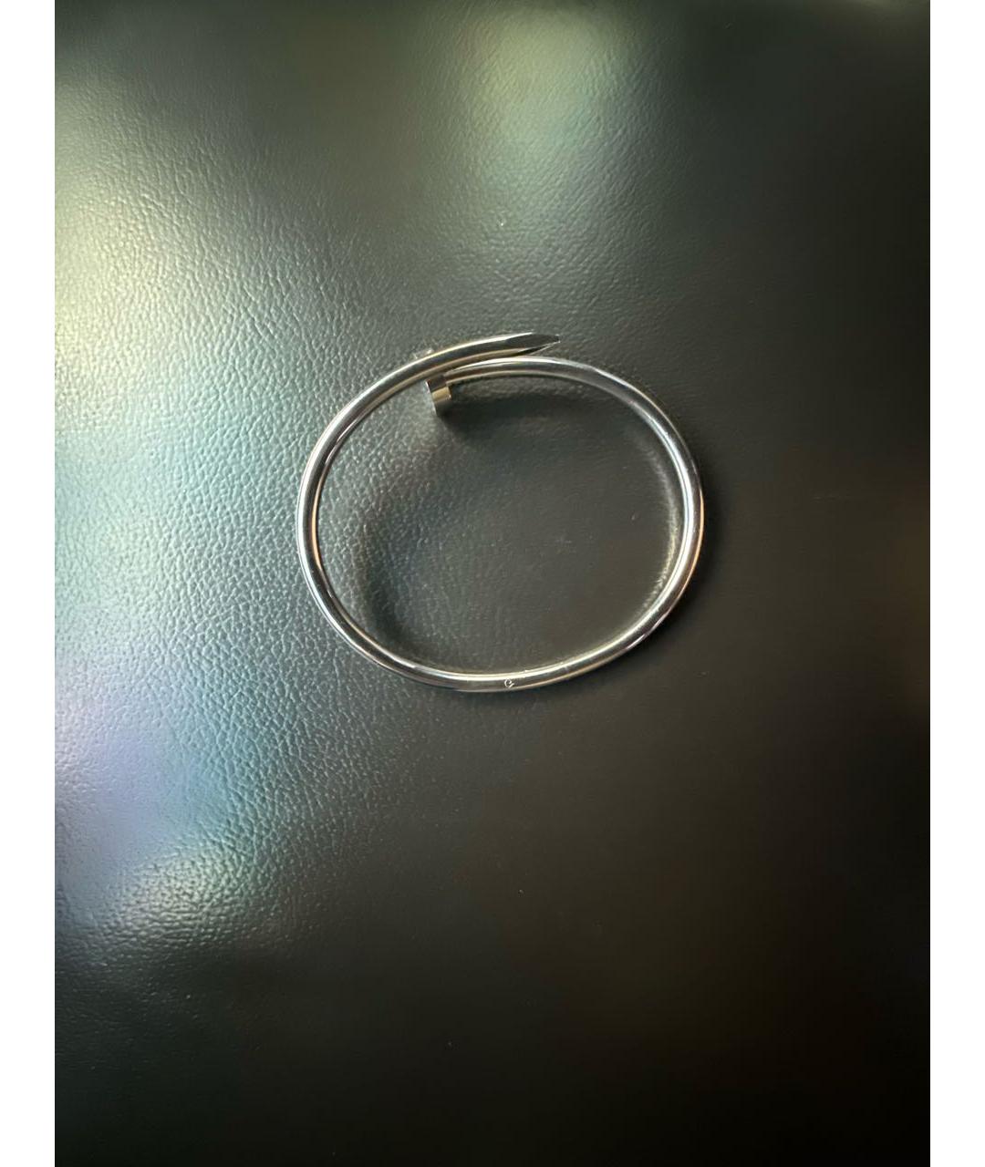 CARTIER Серебрянный браслет из белого золота, фото 3