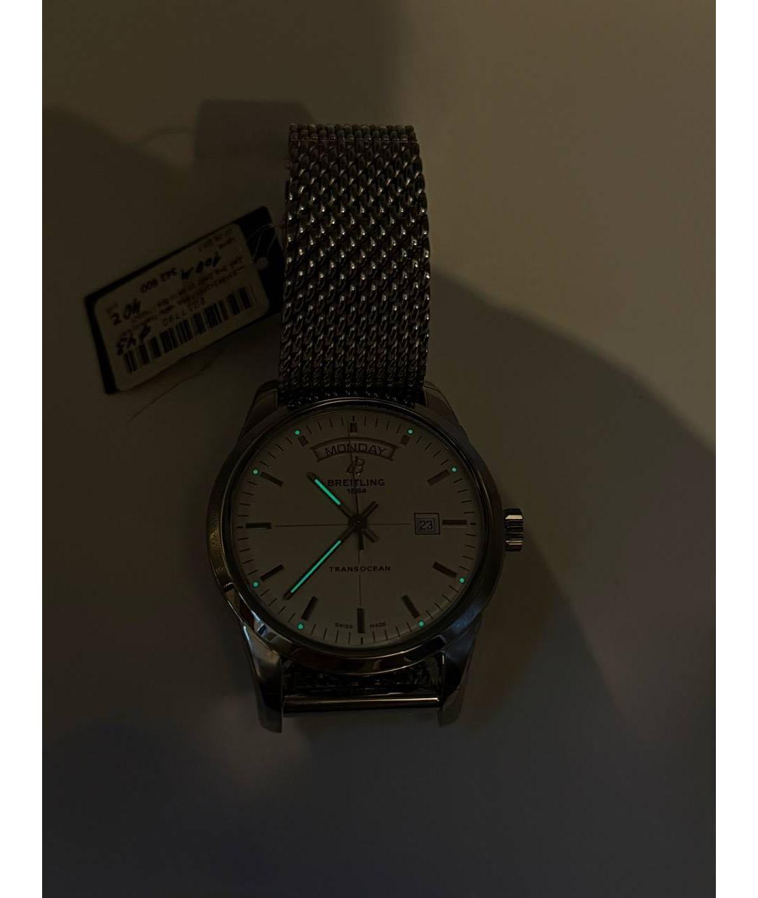 BREITLING Серебряные часы, фото 7