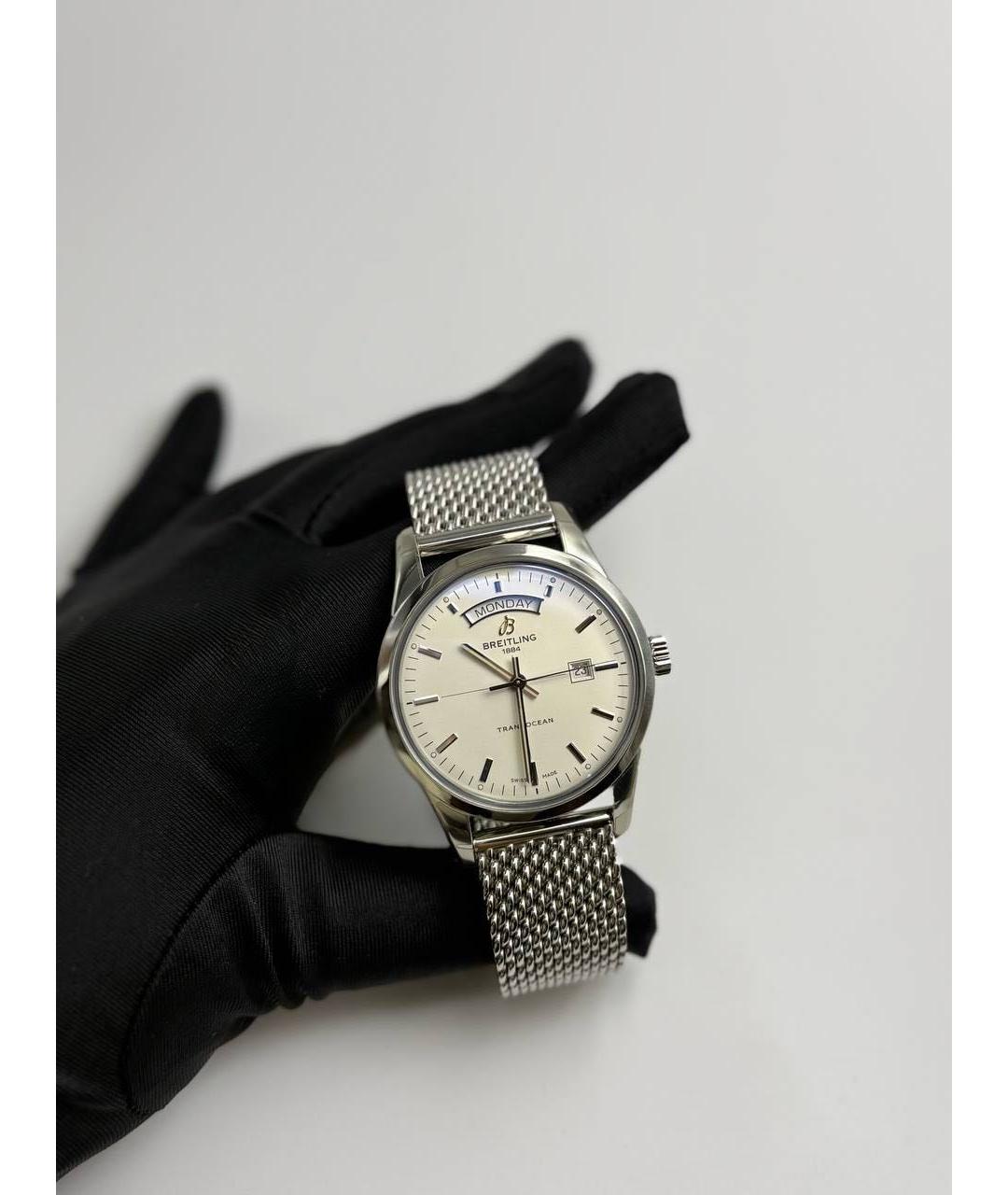 BREITLING Серебряные часы, фото 3