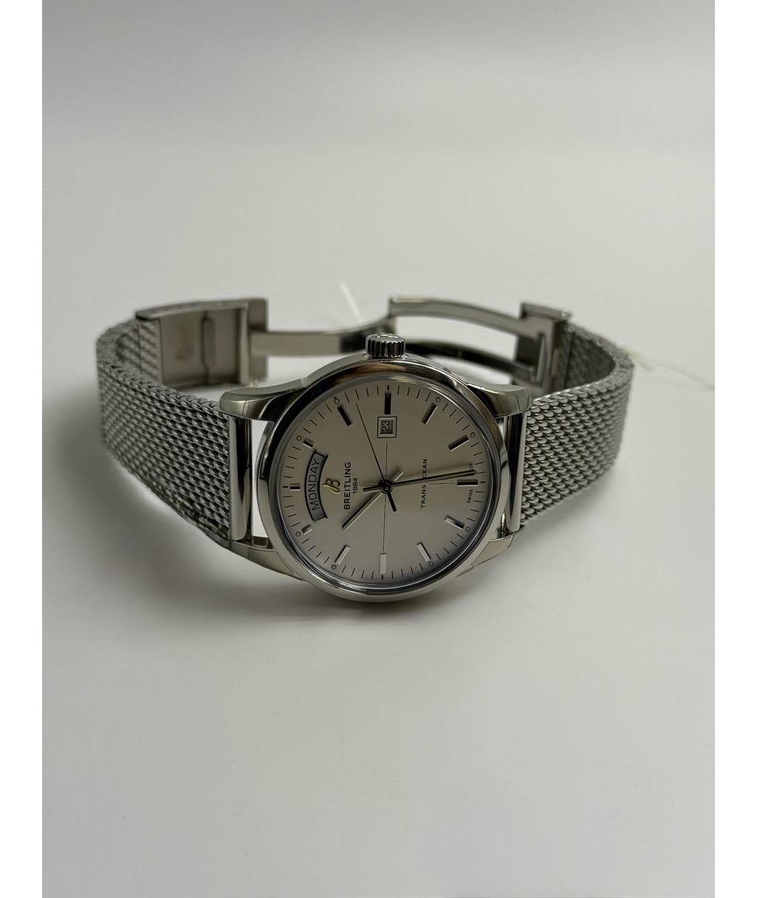 BREITLING Серебряные часы, фото 4