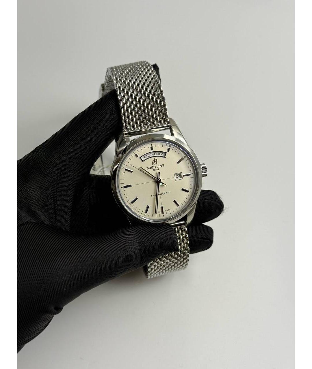 BREITLING Серебряные часы, фото 2