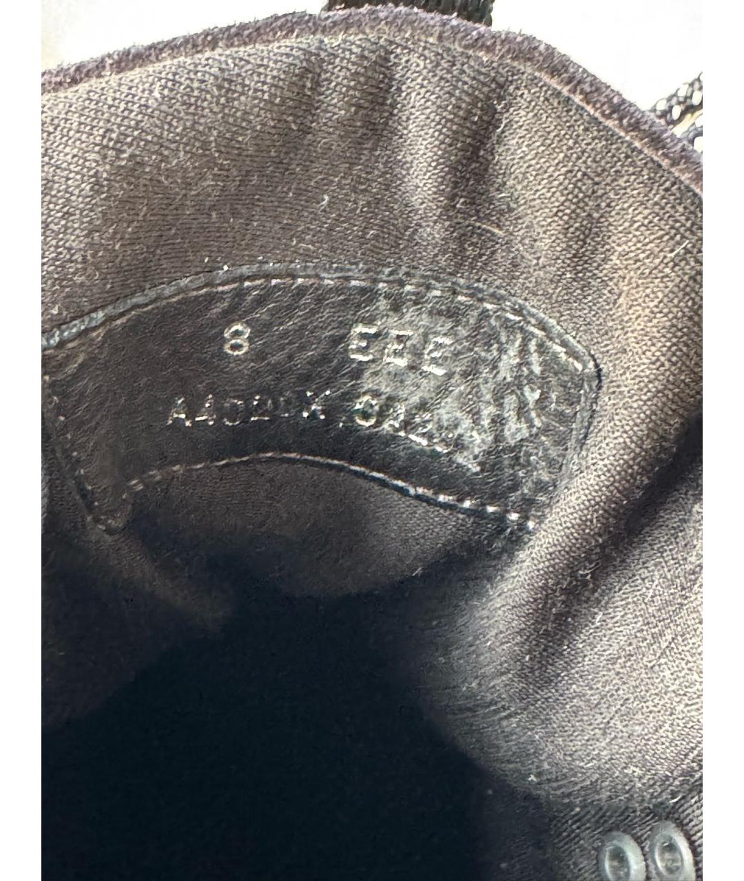 ZZEGNA Черные замшевые высокие ботинки, фото 5