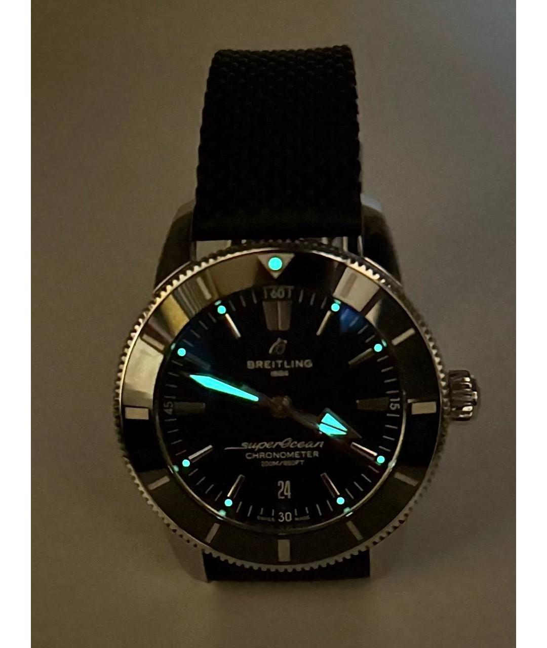 BREITLING Черные часы, фото 7